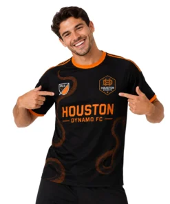 Houston Dynamo FC Custom Jersey Elite Snake Graphic