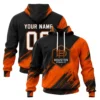 Houston Dynamo FC Hoodie Custom Exclusive Brush Design