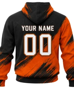 Houston Dynamo FC Hoodie Custom Exclusive Brush Design