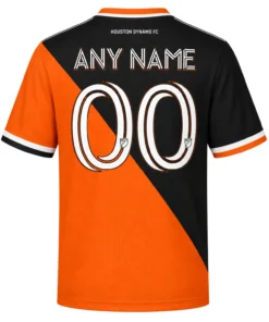 Houston Dynamo FC Soccer Jersey Custom Vibrant Split