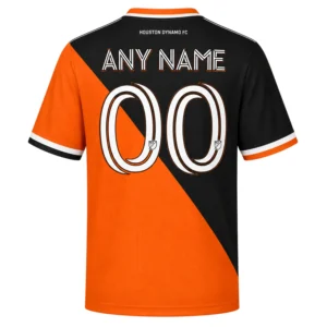 Houston Dynamo FC Soccer Jersey Custom Vibrant Split