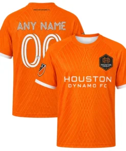 Houston Dynamo Jersey Personalized Vibrant Wave Design