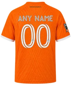 Houston Dynamo Jersey Personalized Vibrant Wave Design