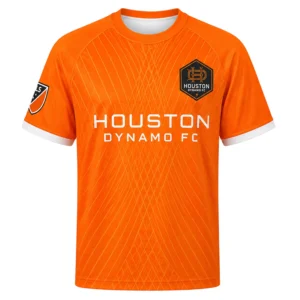 Houston Dynamo Jersey Personalized Vibrant Wave Design