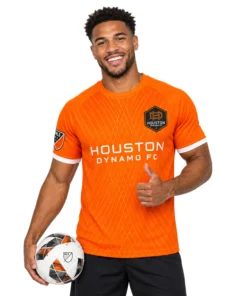 Houston Dynamo Jersey Personalized Vibrant Wave Design
