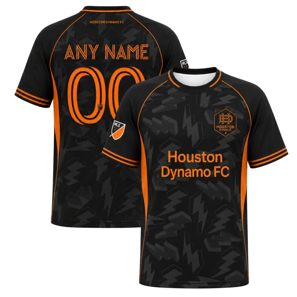 Houston Dynamo MLS Jersey Custom – Exclusive Lightning