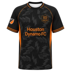 Houston Dynamo MLS Jersey Custom – Exclusive Lightning