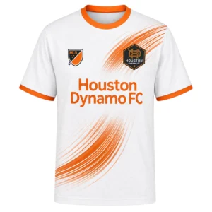 Houston Dynamo Personalized Jersey Dynamic Orange Wave