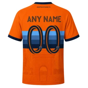 Houston Dynamo Soccer Fan Jersey – Remarkable Cityscape