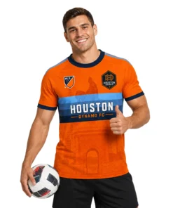 Houston Dynamo Soccer Fan Jersey – Remarkable Cityscape