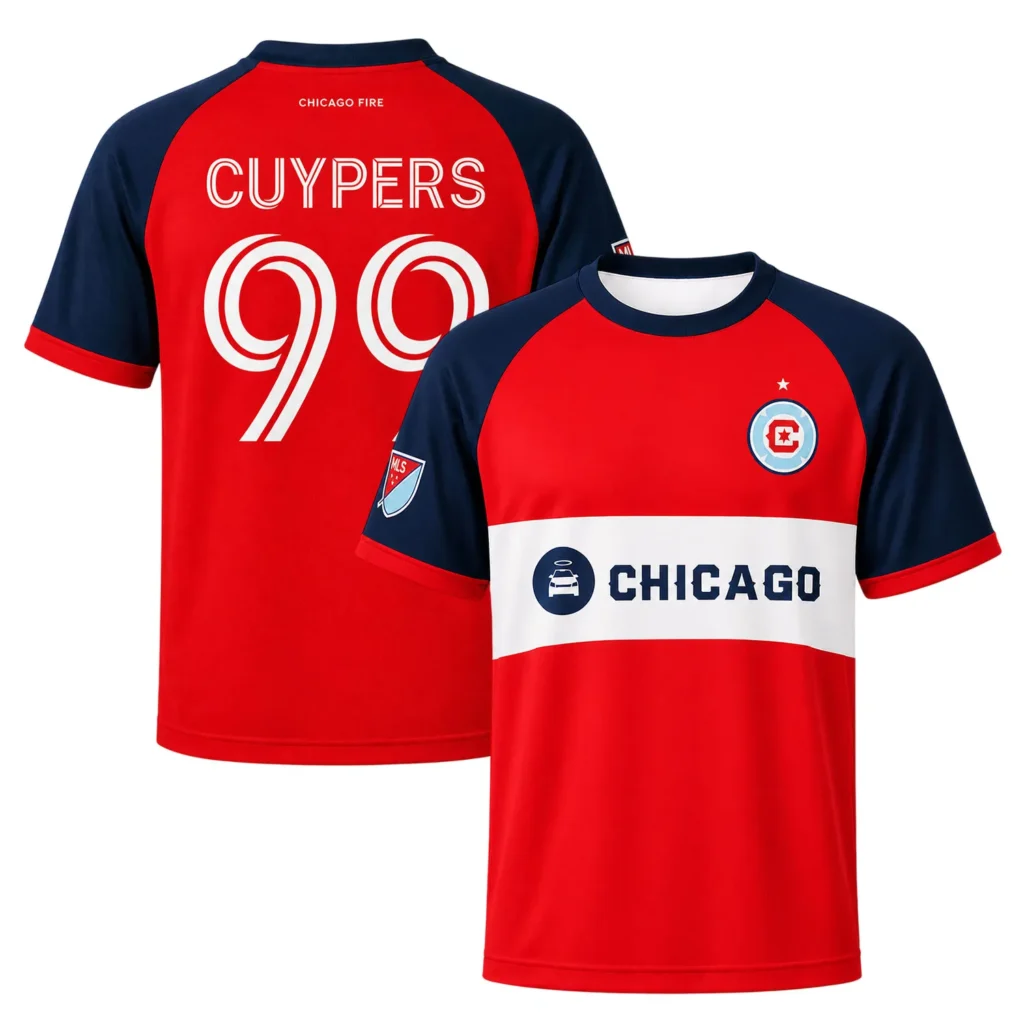 Hugo Cuypers Chicago Fire Red Jersey Memorable Kit