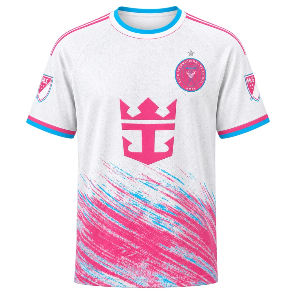 IMCF Jersey – Dynamic Pink Aqua Edition