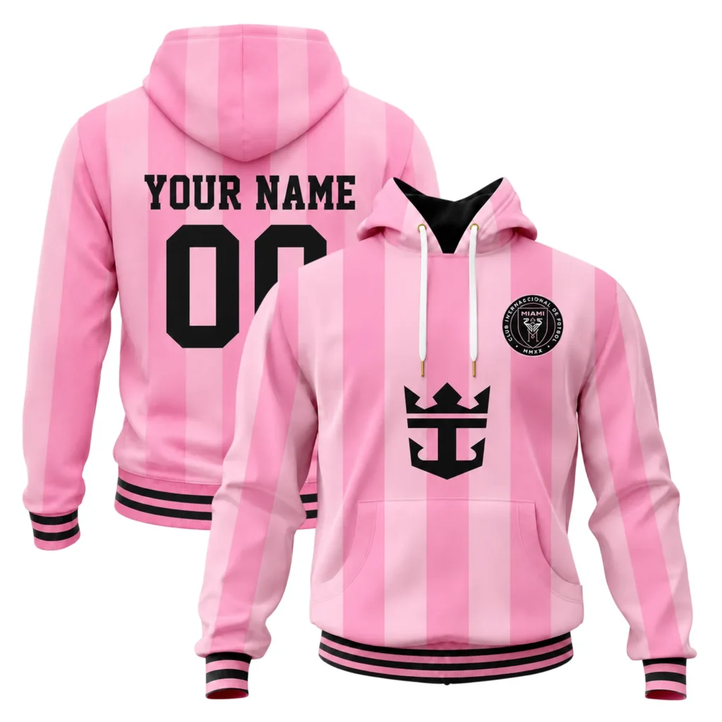 Inter Miami CF Hoodie Custom Pink – Radiant Fan Apparel