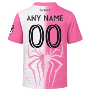 Inter Miami Fan Custom Soccer Jersey – Pink White Charming Style