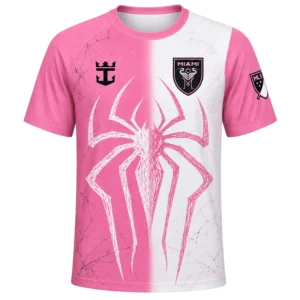 Inter Miami Fan Custom Soccer Jersey – Pink White Charming Style