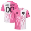 Inter Miami Fan X Spiderman Custom Jersey – Pink White Charming Style