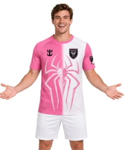 Inter Miami Fan X Spiderman Custom Jersey – Pink White Charming Style