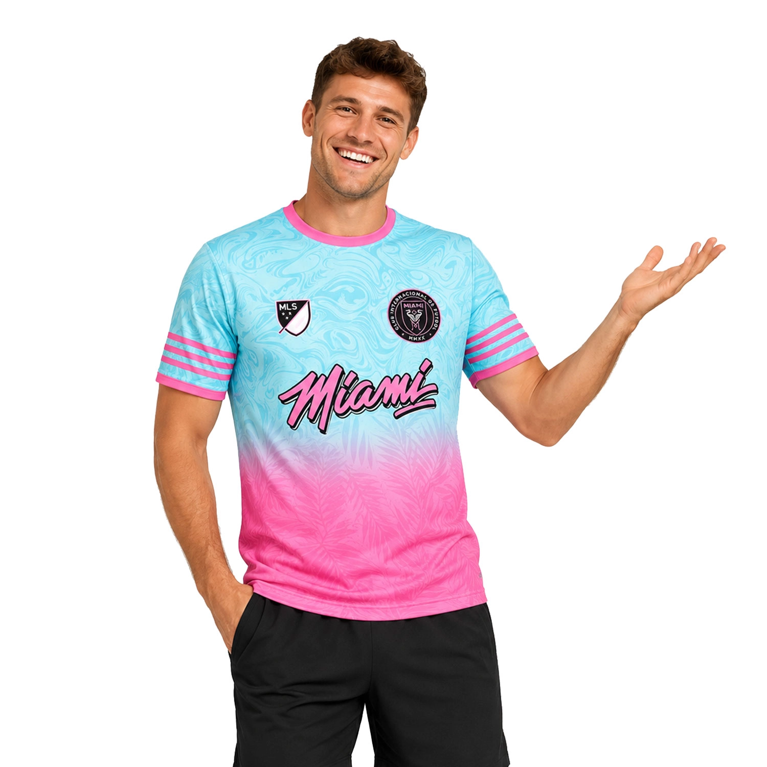 Inter Miami Jersey – Exclusive Tropical Fade Edition