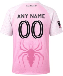Inter Miami Personalized Spiderman Jersey – Dynamic