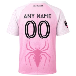 Inter Miami Personalized Spiderman Jersey – Dynamic