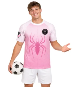 Inter Miami Personalized Spiderman Jersey – Dynamic