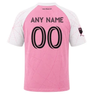 Inter Miami x Spiderman Pink White Custom Jersey – Fearless Look