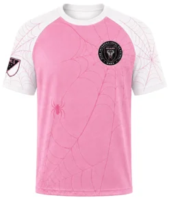 Inter Miami x Spiderman Pink White Jersey – Custom Fearless Look