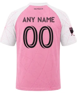 Inter Miami x Spiderman Pink White Jersey – Custom Fearless Look