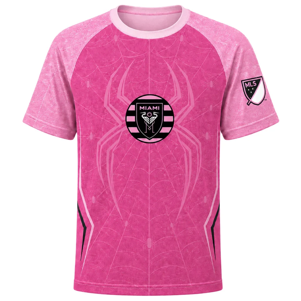 Inter Miami X Spiderman Soccer Jersey  – Dazzling Custom Look