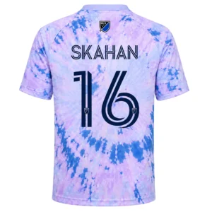 Jack Skahan San Jose Earthquakes Jersey Sleek Purple Swirl