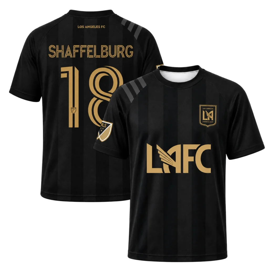 Jacob Shaffelburg LAFC Jersey Elite Striped