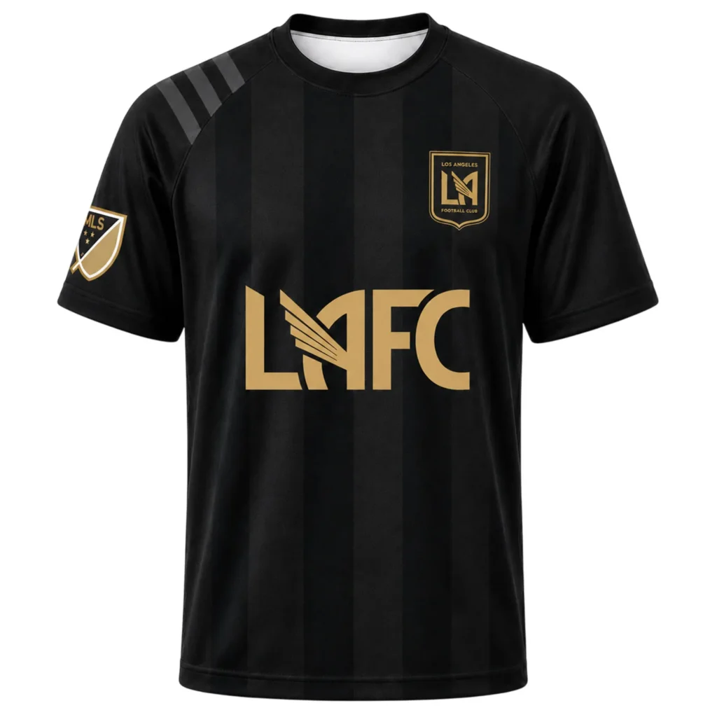 Jacob Shaffelburg LAFC Jersey Elite Striped