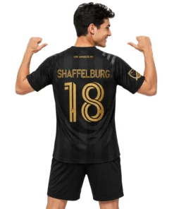 Jacob Shaffelburg LAFC Jersey Elite Striped