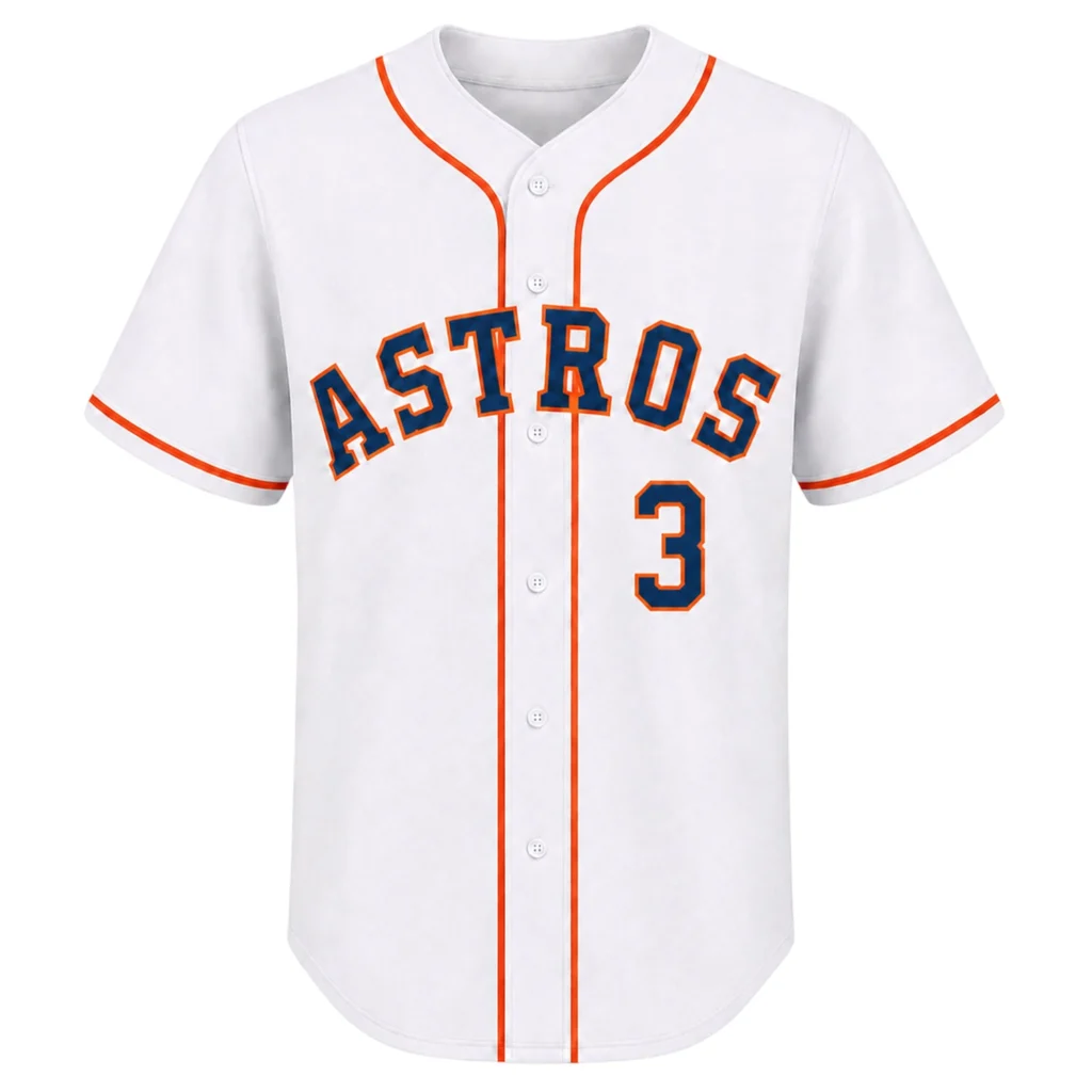Jeremy Pena Astros Jersey Elite White Baseball Look