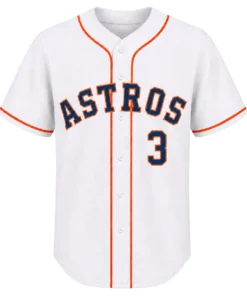 Jeremy Pena Astros Jersey Elite White Baseball Look