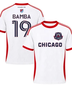 Jonathan Bamba Chicago Fire Jersey – Dynamic White Kit