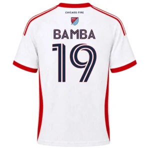 Jonathan Bamba Chicago Fire Jersey – Dynamic White Kit