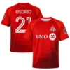 Jonathan Osorio Toronto FC Red Custom Jersey – Essential No. 21