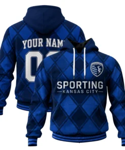 Kansas City MLS Hoodie Custom Unique Diamond Pattern