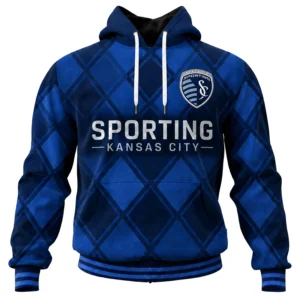 Kansas City MLS Hoodie Custom Unique Diamond Pattern