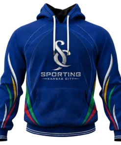 Kansas City Soccer Hoodie Custom Dynamic Heritage Accent