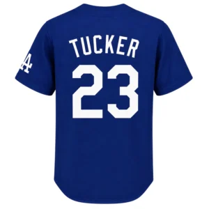 Kyle Tucker Dodgers Blue Jersey – Powerful MLB Style
