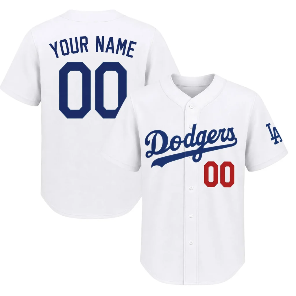 LA Dodgers Jersey Custom Name Number – Epic Fan Gear
