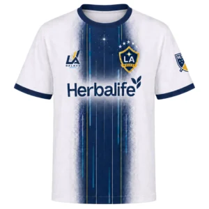 LA Galaxy MLS Custom Jersey – Dynamic Galaxy Stripe Design