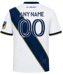 LA Galaxy Spiderman Custom Soccer Jersey – Amazing Sash