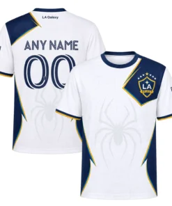 LA Galaxy Spiderman Soccer Jersey – Custom Essential Web Design