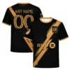 LAFC Black Jersey – Bold Gold Strike Custom Shirt