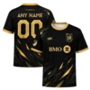LAFC Custom Jersey – Bold Black & Gold Soccer Shirt