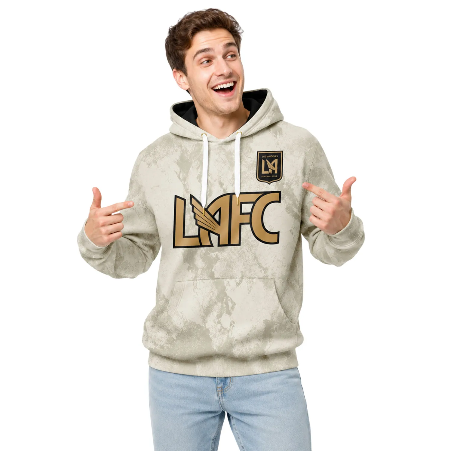 LAFC Graphic Hoodie Bold Team Print Fan Favorite