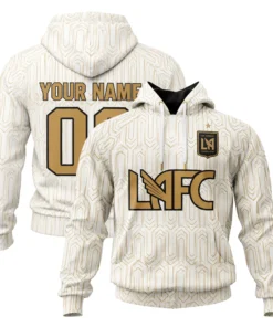 LAFC Premium Hoodie – Personalize Iconic White